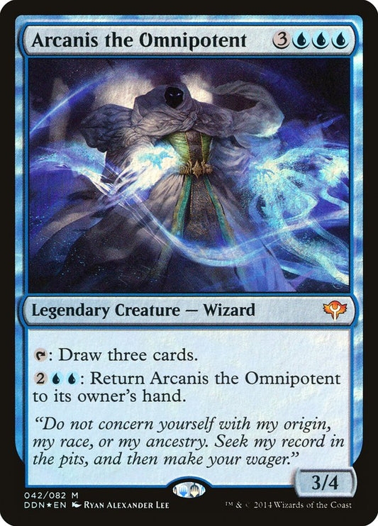 Arcanis the Omnipotent - (Foil): Duel Decks: Speed vs. Cunning
