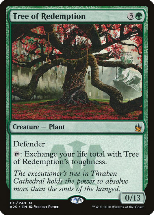 Tree of Redemption - (Foil): Masters 25
