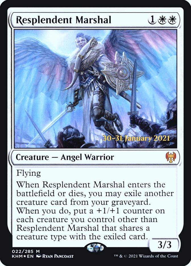 Resplendent Marshal - (Foil): Kaldheim Promos