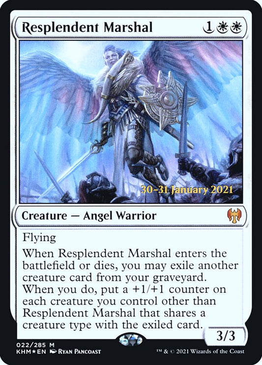 Resplendent Marshal - (Foil): Kaldheim Promos
