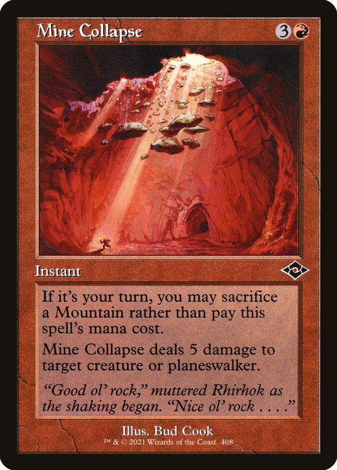 Mine Collapse (Retro Frame): Modern Horizons 2