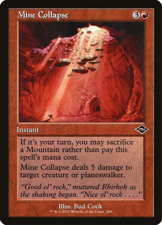 Mine Collapse (Retro Frame): Modern Horizons 2