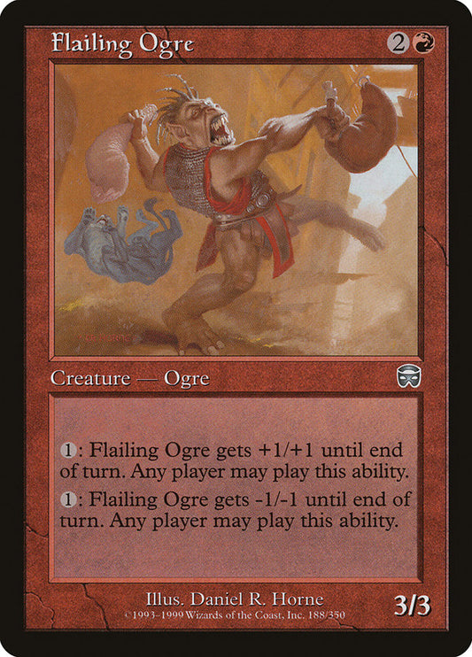 Flailing Ogre - (Foil): Mercadian Masques
