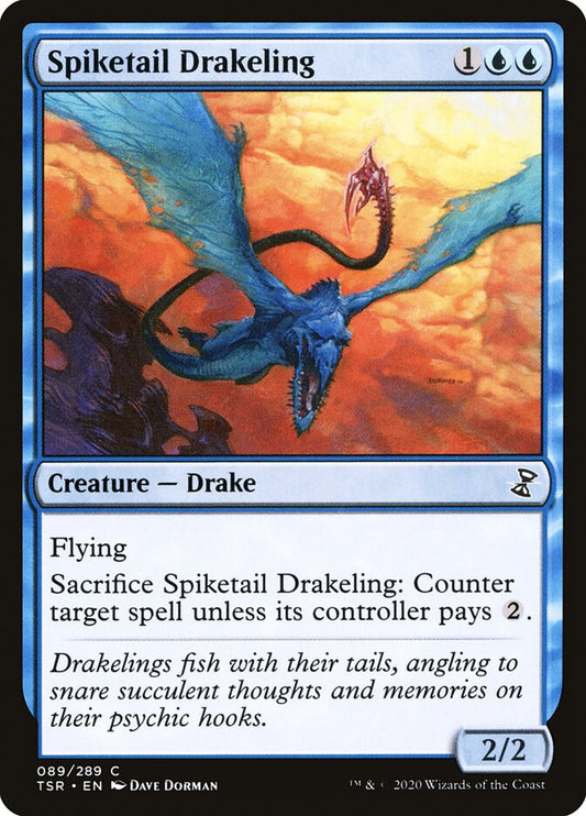 Spiketail Drakeling - (Foil): Time Spiral Remastered