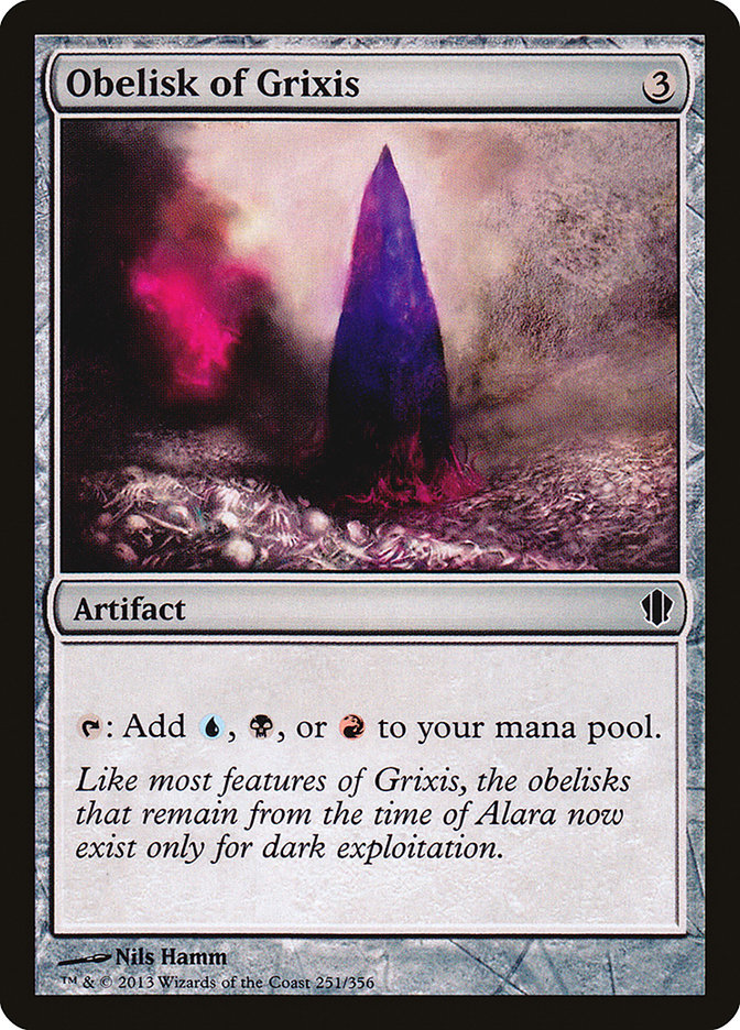 Obelisk of Grixis: Commander 2013