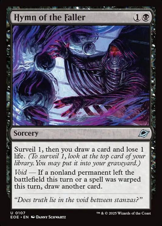 Hymn of the Faller - (Foil): Edge of Eternities