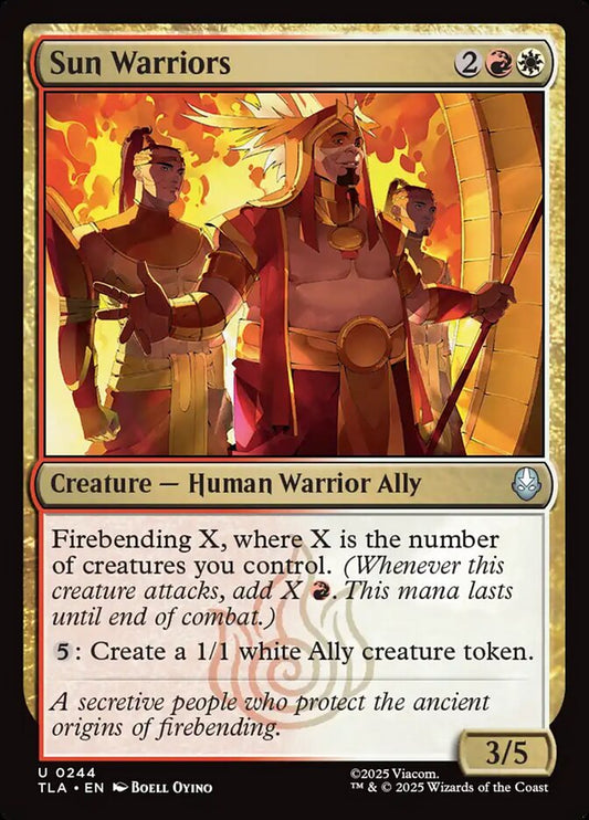Sun Warriors - (Foil): Avatar: The Last Airbender