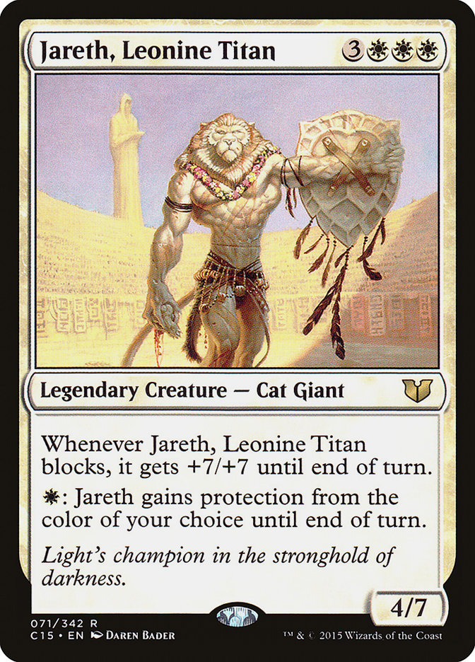 Jareth, Leonine Titan: Commander 2015