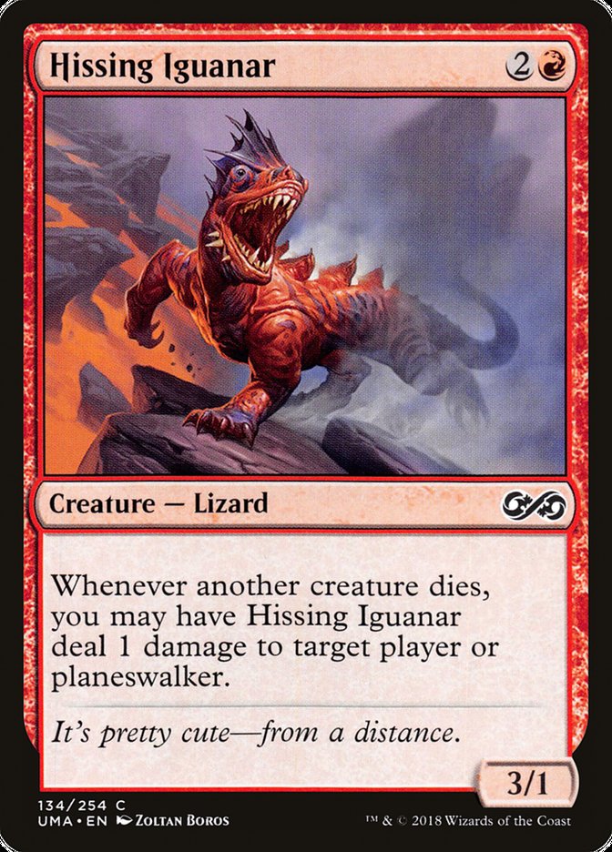 Hissing Iguanar: Ultimate Masters