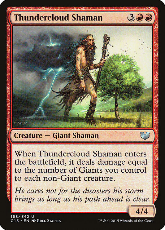 Thundercloud Shaman: Commander 2015