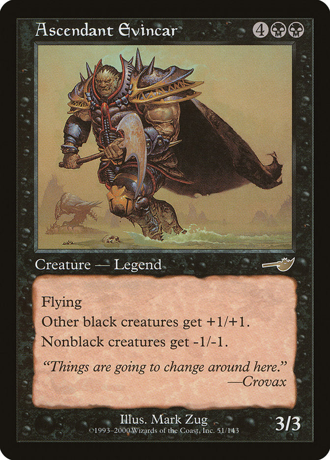 Ascendant Evincar - (Foil): Nemesis