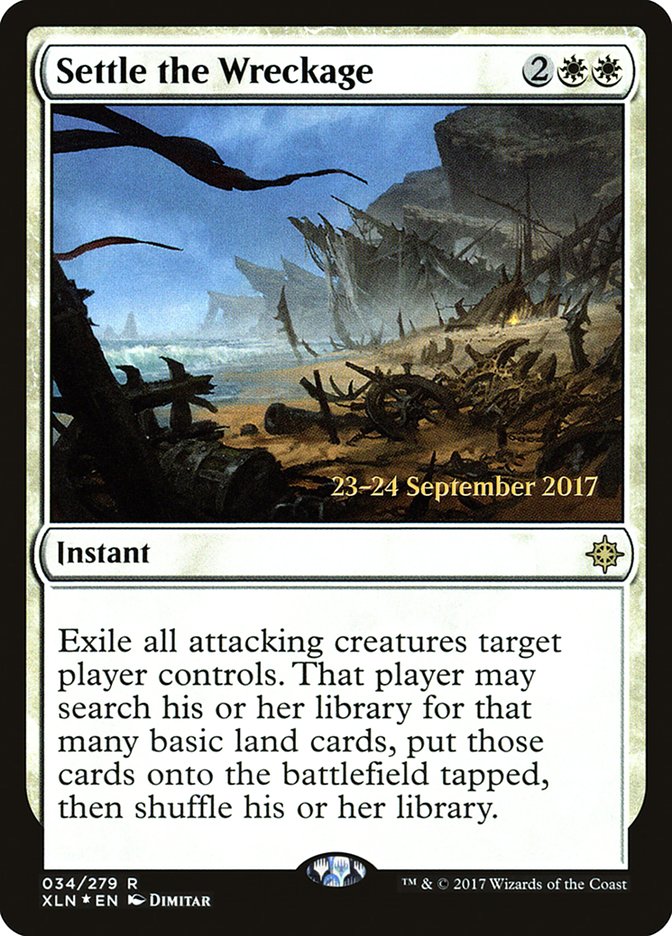 Settle the Wreckage - (Foil): Ixalan Promos