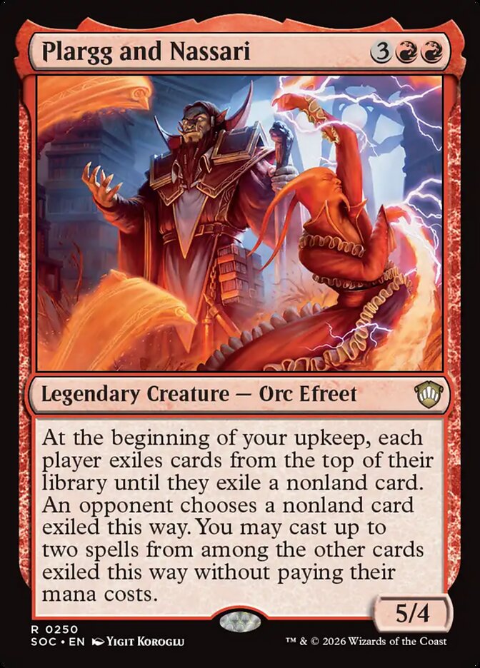 Plargg and Nassari: Secrets of Strixhaven Commander