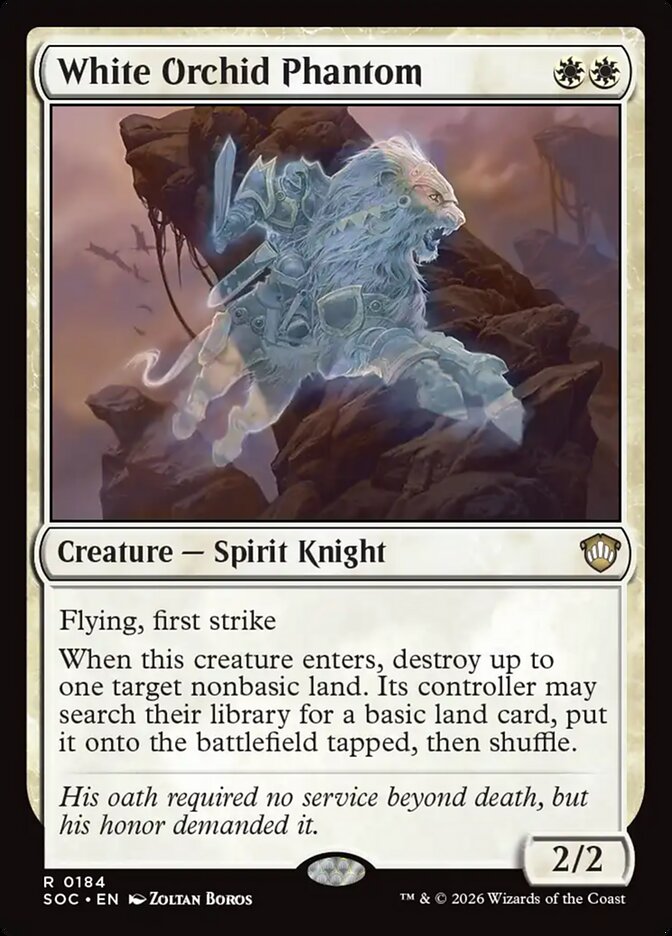 White Orchid Phantom: Secrets of Strixhaven Commander
