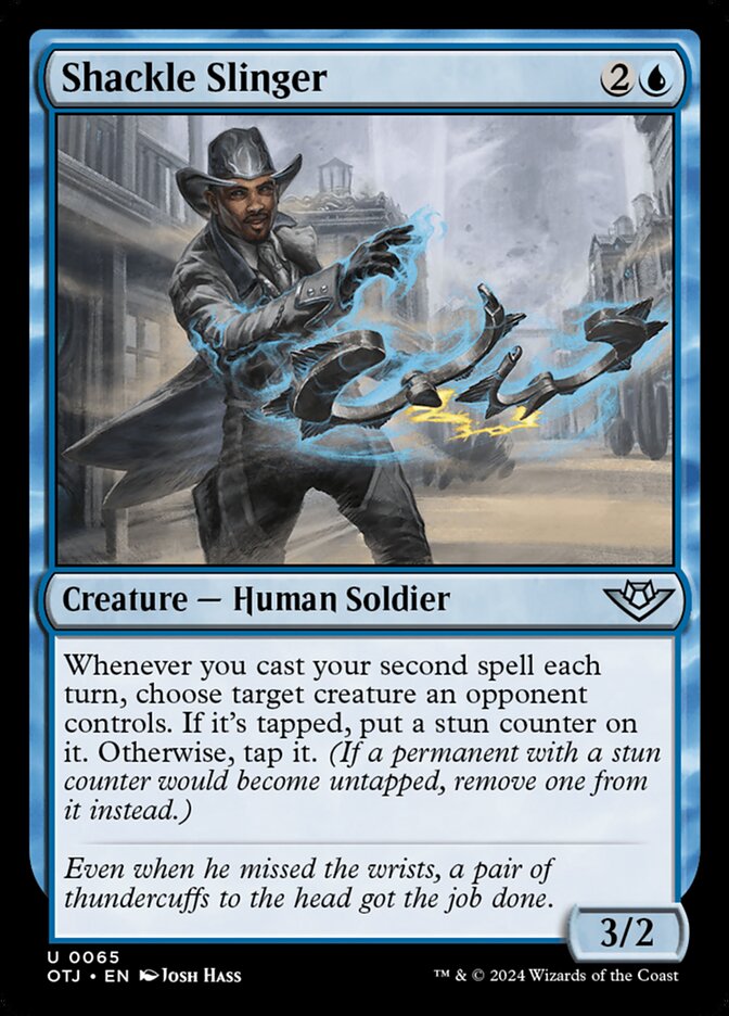 Shackle Slinger - (Foil): Outlaws of Thunder Junction