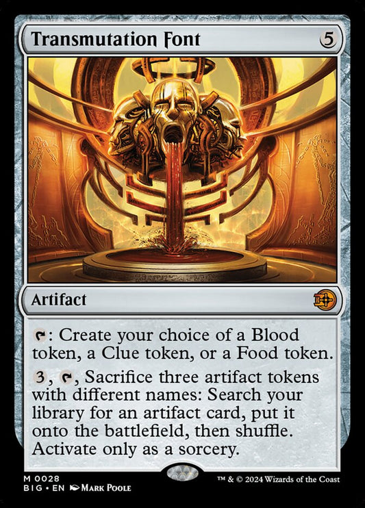 Transmutation Font - (Foil): The Big Score
