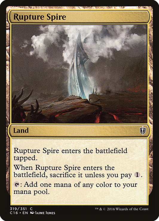 Rupture Spire: Commander 2016