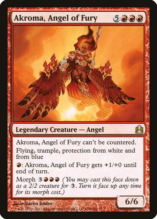 Akroma, Angel of Fury: Commander 2011