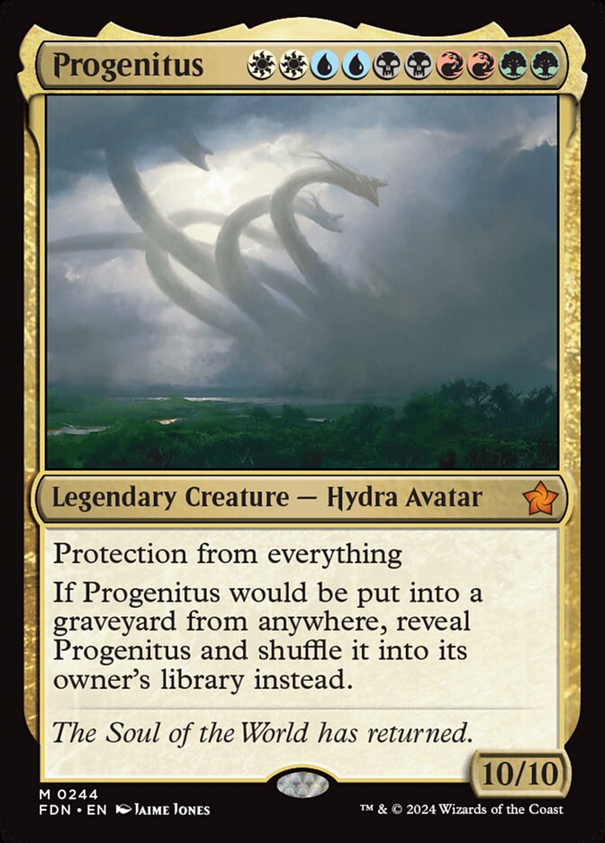 Progenitus - (Foil): Foundations
