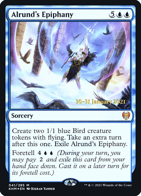 Alrund's Epiphany - (Foil): Kaldheim Promos