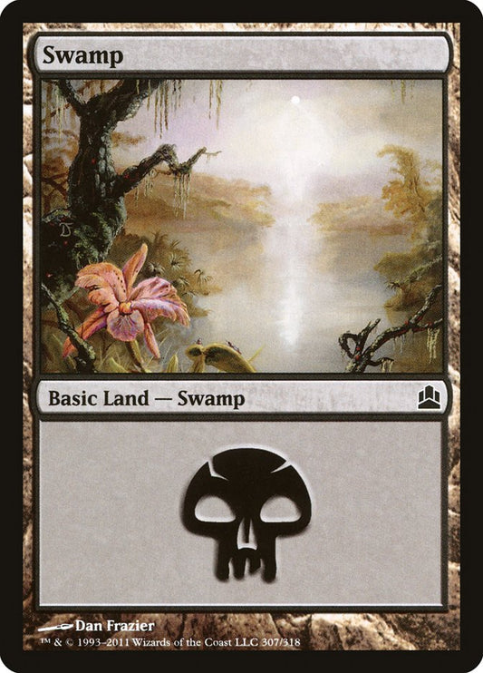 Swamp (#307): Commander 2011