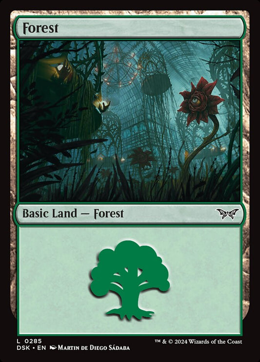 Forest (#285) - (Foil): Duskmourn: House of Horror