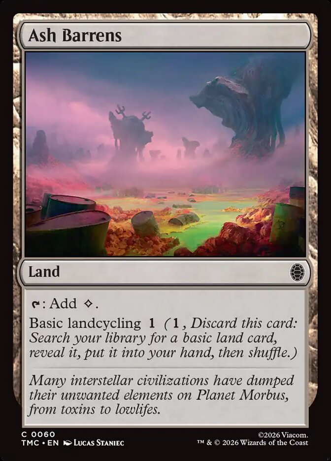 Ash Barrens - (Foil): Teenage Mutant Ninja Turtles Eternal