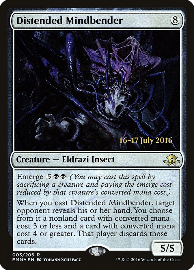 Distended Mindbender - (Foil): Eldritch Moon Promos