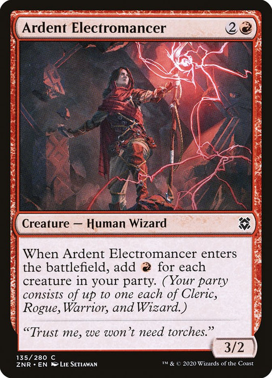 Ardent Electromancer: Zendikar Rising