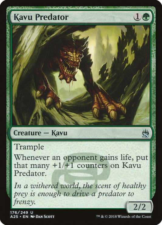 Kavu Predator - (Foil): Masters 25