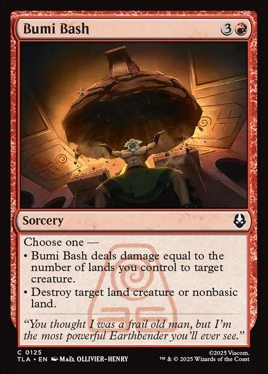 Bumi Bash - (Foil): Avatar: The Last Airbender