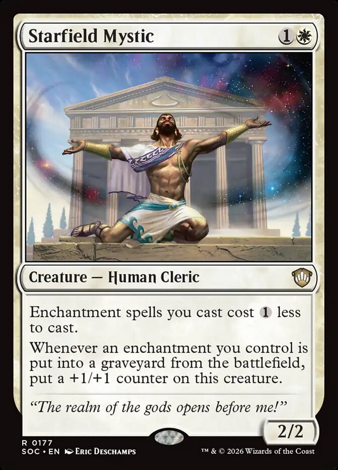 Starfield Mystic: Secrets of Strixhaven Commander