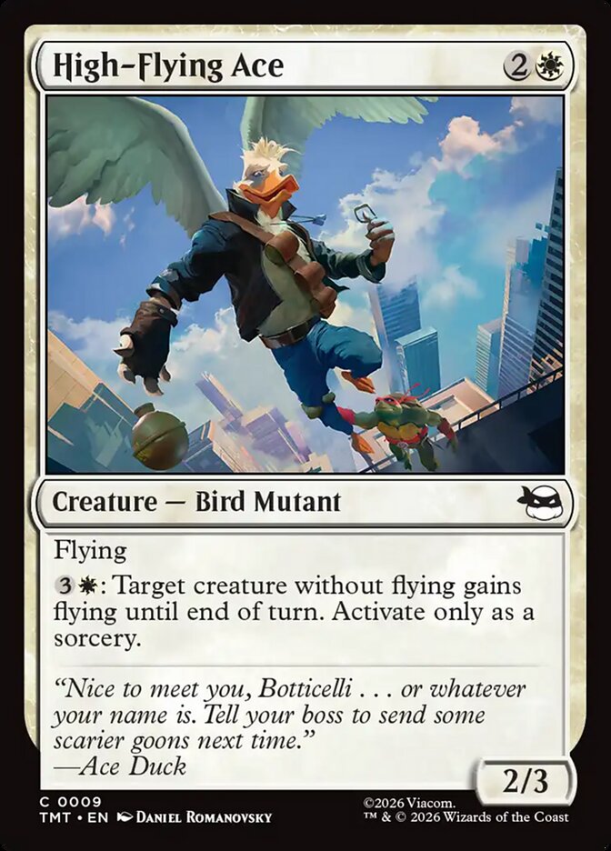 High-Flying Ace - (Foil): Teenage Mutant Ninja Turtles
