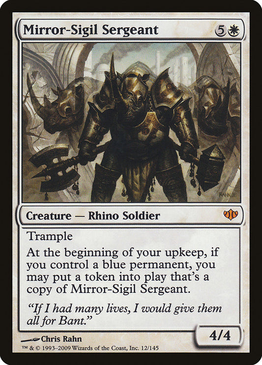 Mirror-Sigil Sergeant: Conflux