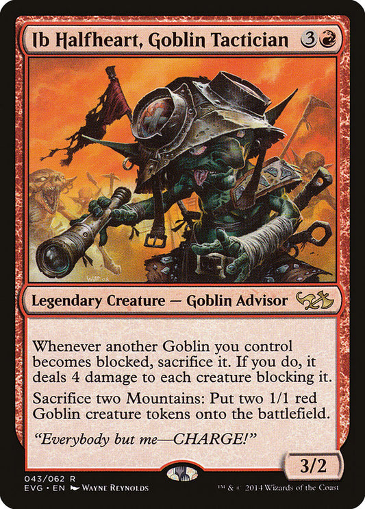 Ib Halfheart, Goblin Tactician: Duel Decks Anthology: Elves vs. Goblins