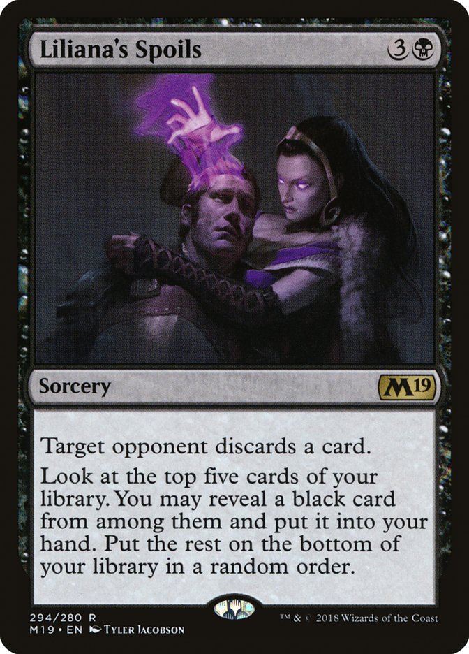 Liliana's Spoils (Planeswalker Deck): Core Set 2019