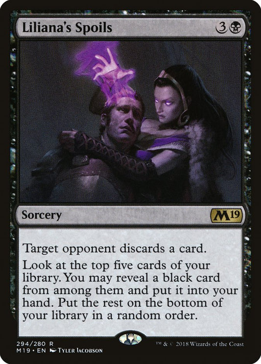 Liliana's Spoils (Planeswalker Deck): Core Set 2019