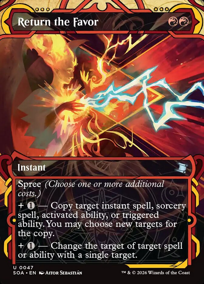 Return the Favor - (Foil): Secrets of Strixhaven Mystical Archive