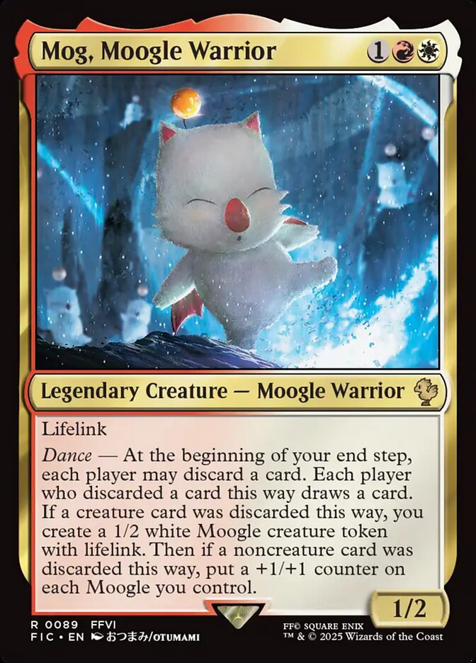 Mog, Moogle Warrior: Final Fantasy Commander
