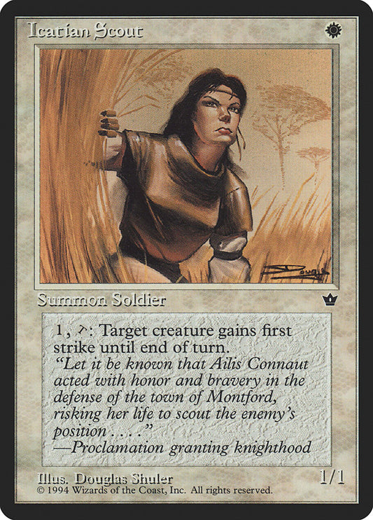 Icatian Scout (Douglas Shuler): Fallen Empires