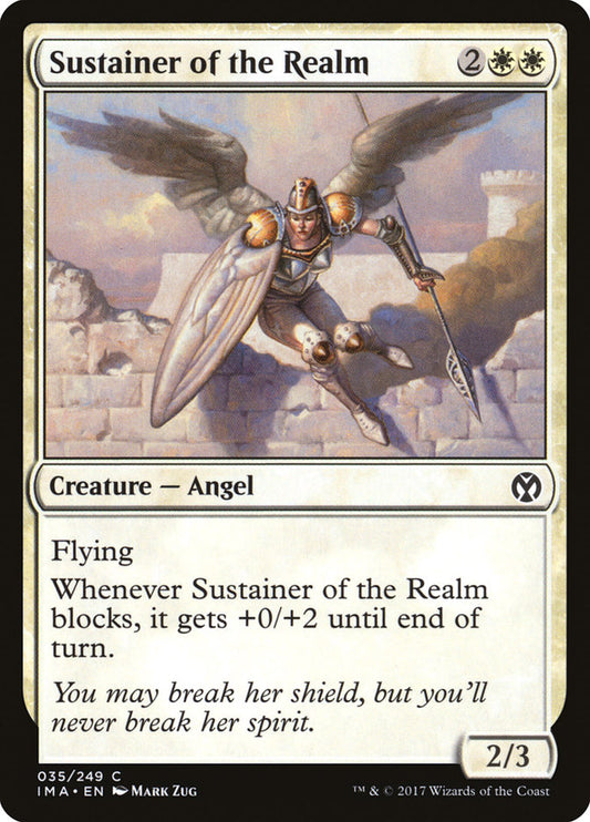 Sustainer of the Realm - (Foil): Iconic Masters