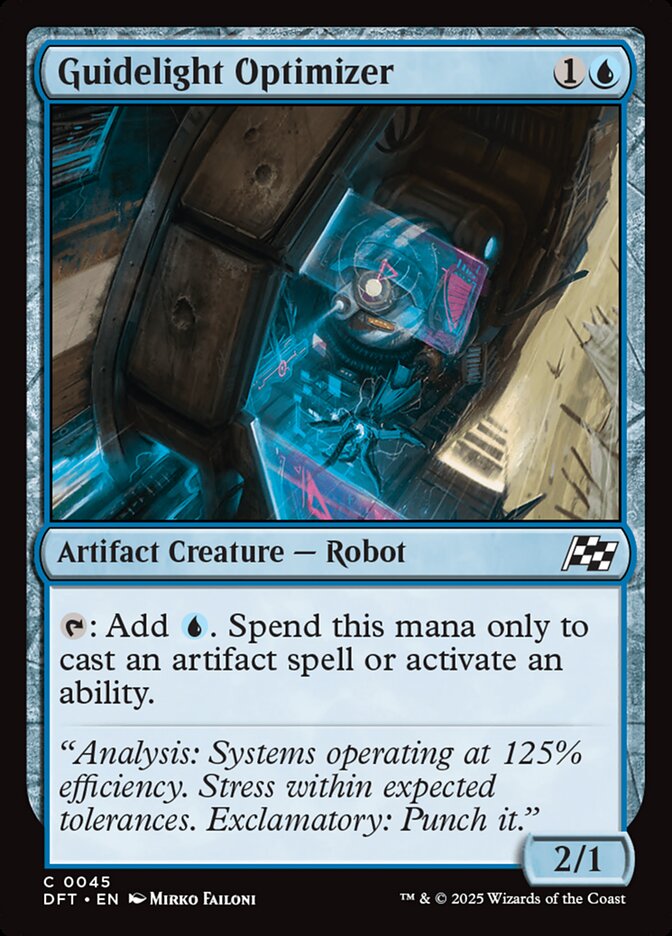 Guidelight Optimizer - (Foil): Aetherdrift
