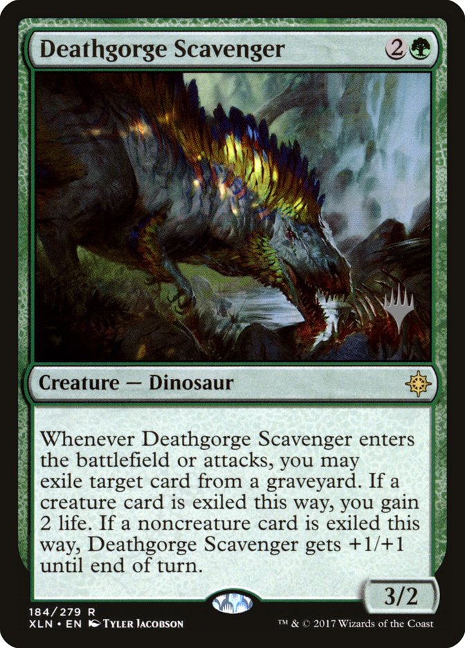 Deathgorge Scavenger (Promo Pack) (Ixalan) - (Foil): Ixalan Promos