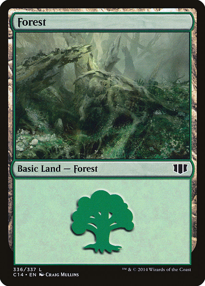 Forest (#336): Commander 2014