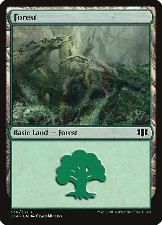 Forest (#336): Commander 2014