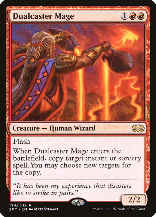 Dualcaster Mage - (Foil): Double Masters