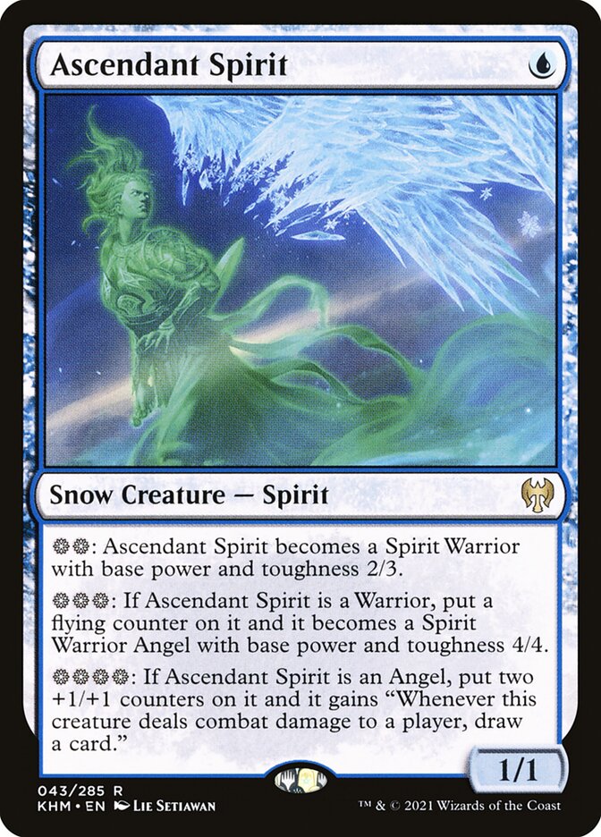 Ascendant Spirit - (Foil): Kaldheim