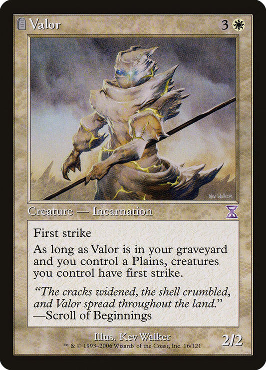 Valor - (Foil): Time Spiral Timeshifted