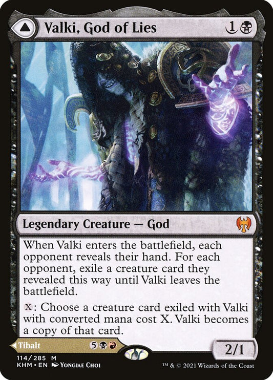 Valki, God of Lies // Tibalt, Cosmic Impostor: Kaldheim