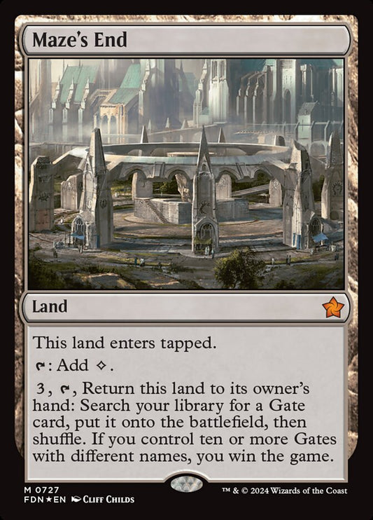 Maze's End - (Foil): Foundations